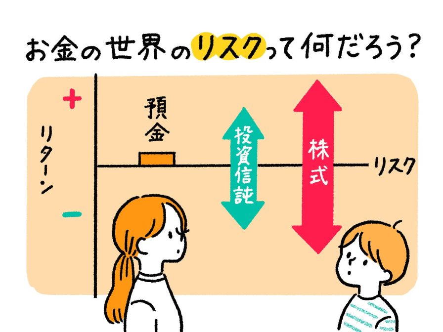 親子でお金のお勉強！ 投資信託でリスク＆リターンについて学ぼう マネーまるわかり