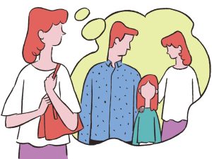 家族の今後に戸惑うがん患者