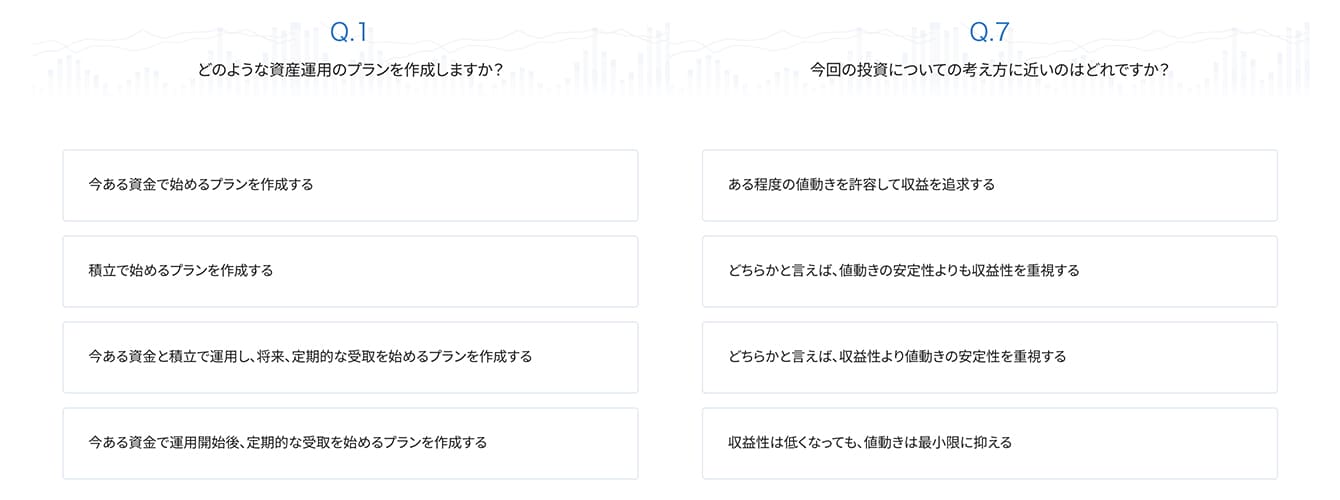 第四北越ゴールナビの質問例