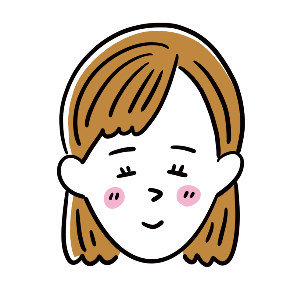 中垣香代子FPの似顔絵イラスト